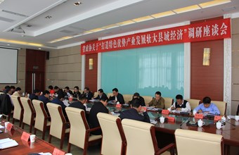 我院农发所所长王建兵参加了“打造特色优势产业，发展壮大县域经济”的相关调研活动