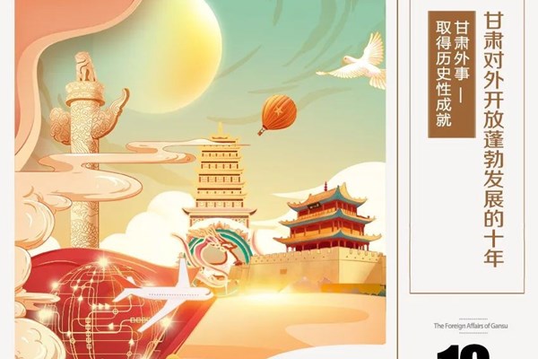 “中国与丝绸之路沿线国家友好关系史丛书”项目首批成果入选“甘肃外事这十年”