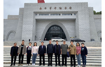 盛夏吹拂调研风，主题教育花香浓——院党委委员、副院长董积生一行八人赴白银市、平凉市、庆阳市调研